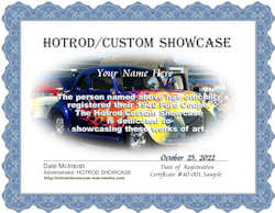 © Hotrod/Custom Showcase