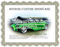 © Hotrod/Custom Showcase