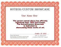 © Hotrod/Custom Showcase